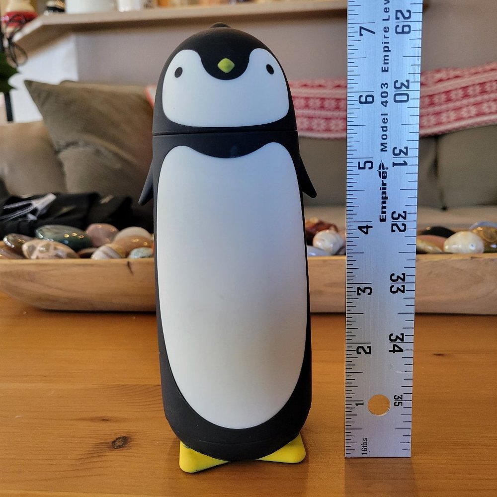 NEW Kid's Insulated Stainless Steel thermos flask bottle PENGUIN bird